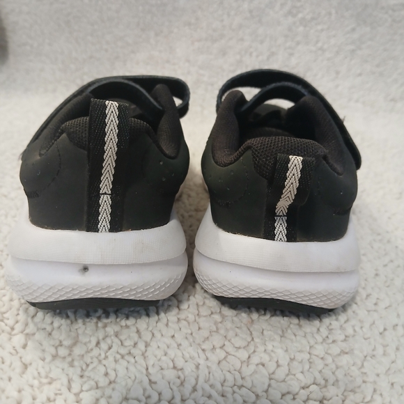 Under Armour Kids Black and White Sneakers - Picture 5 of 6